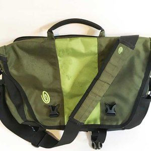 Timbuk2 green messenger bag